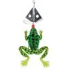 Flats FLADEN Frog With Spinner Leaf 18cm 25g Green / Black -Zebco Verkäufe fladen frosch mit spinnerblatt 18cm 25g gruen schwarz